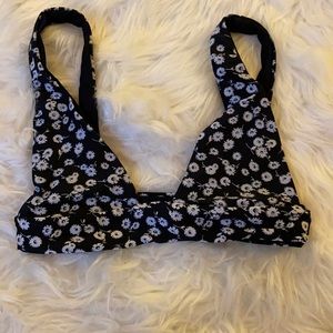 Women’s floral bathing suit top